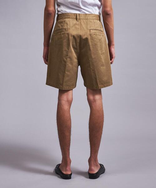 MONKEY TIME（モンキータイム）の「＜monkey time＞ CHINO 2P WIDE SHORTS/ショートパンツ（その他パンツ・メンズ・ブラウン/オフホワイト・S/M/L）」の5枚目の写真