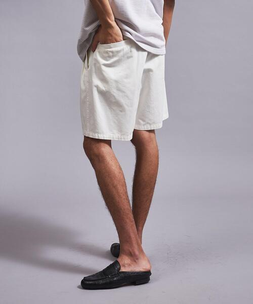 MONKEY TIME（モンキータイム）の「＜monkey time＞ CHINO 2P WIDE SHORTS/ショートパンツ（その他パンツ・メンズ・ブラウン/オフホワイト・S/M/L）」の19枚目の写真