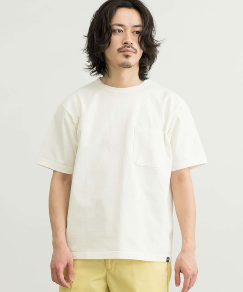 WORK NOT WORK URBAN RESEARCH(ワークノットワークアーバンリサーチ)の「WORK NOT WORK Super Heavy T-shirts(Tシャツ/カットソー・メンズ・ブラック/オフホワイト/ライトピンク/オリーブ・LARGE/X-LARGE/MEDIUM/SMALL)」の8枚目の写真