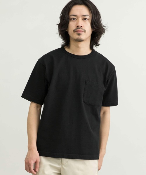 WORK NOT WORK URBAN RESEARCH(ワークノットワークアーバンリサーチ)の「WORK NOT WORK Super Heavy T-shirts(Tシャツ/カットソー・メンズ・ブラック/オフホワイト/ライトピンク/オリーブ・LARGE/X-LARGE/MEDIUM/SMALL)」の16枚目の写真