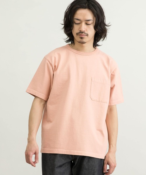 WORK NOT WORK URBAN RESEARCH(ワークノットワークアーバンリサーチ)の「WORK NOT WORK Super Heavy T-shirts(Tシャツ/カットソー・メンズ・ブラック/オフホワイト/ライトピンク/オリーブ・LARGE/X-LARGE/MEDIUM/SMALL)」の21枚目の写真