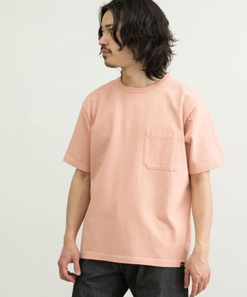 WORK NOT WORK URBAN RESEARCH(ワークノットワークアーバンリサーチ)の「WORK NOT WORK Super Heavy T-shirts(Tシャツ/カットソー・メンズ・ブラック/オフホワイト/ライトピンク/オリーブ・LARGE/X-LARGE/MEDIUM/SMALL)」の22枚目の写真