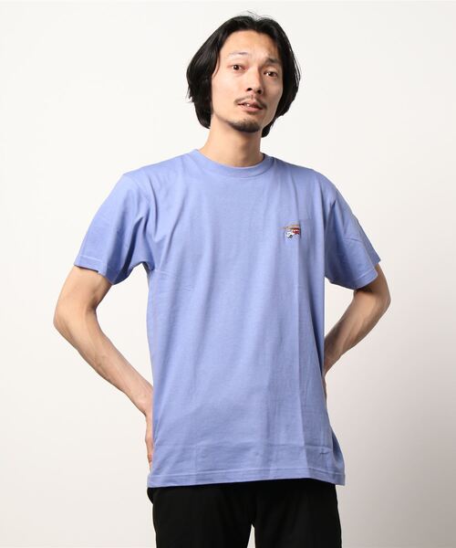 HOUSTON(ヒューストン)の「【HOUSTON】PRINT EMBROIDERY TEE (CAR)(Tシャツ/カットソー・メンズ・ホワイト/ブルー・MEDIUM/LARGE/X-LARGE/XX-LARGE)」の5枚目の写真