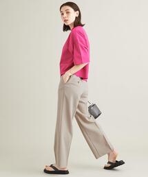 BEAUTY&YOUTH UNITED ARROWS | ポリエステル バックゴムストレートパンツ -ウォッシャブル-(その他パンツ)