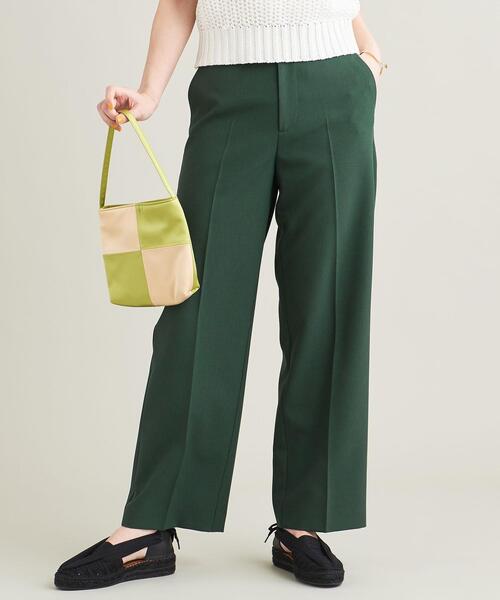 BEAUTY&YOUTH UNITED ARROWS(ビューティーアンドユースユナイテッドアローズ)の「ポリエステル バックゴムストレートパンツ -ウォッシャブル-(その他パンツ・レディース・ブラック/ケリー/ナチュラル・M/S/L)」の20枚目の写真