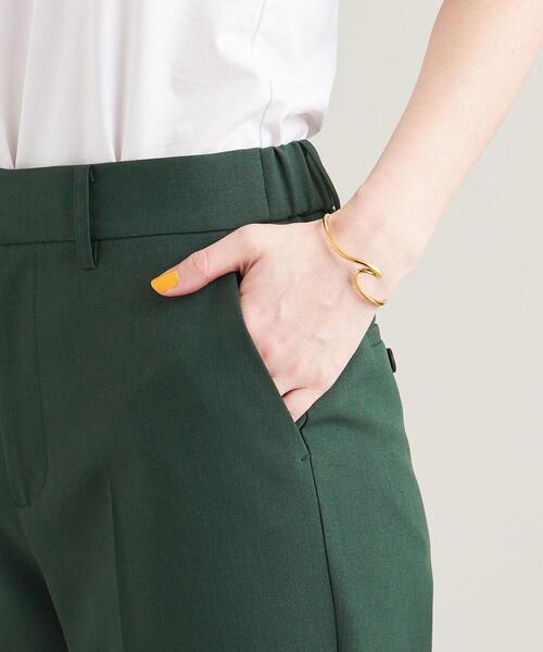 BEAUTY&YOUTH UNITED ARROWS(ビューティーアンドユースユナイテッドアローズ)の「ポリエステル バックゴムストレートパンツ -ウォッシャブル-(その他パンツ・レディース・ブラック/ケリー/ナチュラル・M/S/L)」の15枚目の写真