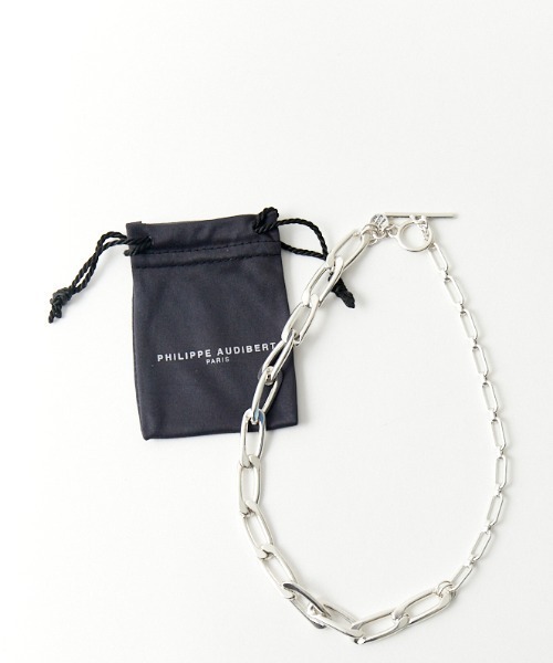 【Philippe Audibert】CAD シルバー チェーン ネックレス ♪ PHILIPPE AUDIBERT/フィリップ オーディベール] COLLIER CAD
