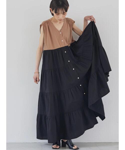 rem closet（レムクローゼット）の「コットンティアードワンピース（ワンピース・レディース・ブラック/その他20・FREE）」の9枚目の写真