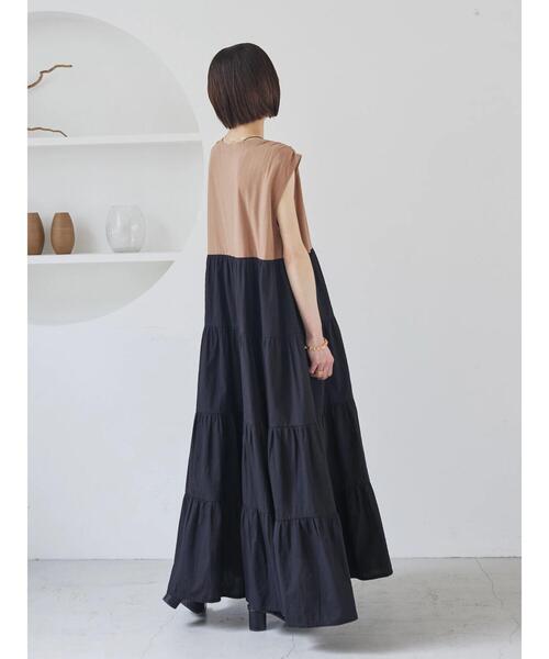 rem closet（レムクローゼット）の「コットンティアードワンピース（ワンピース・レディース・ブラック/その他20・FREE）」の5枚目の写真