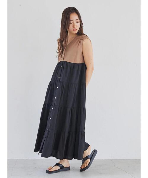 rem closet（レムクローゼット）の「コットンティアードワンピース（ワンピース・レディース・ブラック/その他20・FREE）」の13枚目の写真