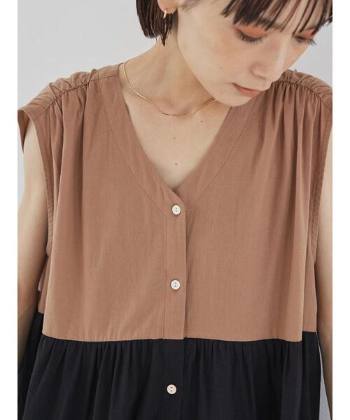 rem closet（レムクローゼット）の「コットンティアードワンピース（ワンピース・レディース・ブラック/その他20・FREE）」の6枚目の写真