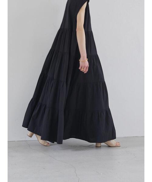 rem closet（レムクローゼット）の「コットンティアードワンピース（ワンピース・レディース・ブラック/その他20・FREE）」の8枚目の写真