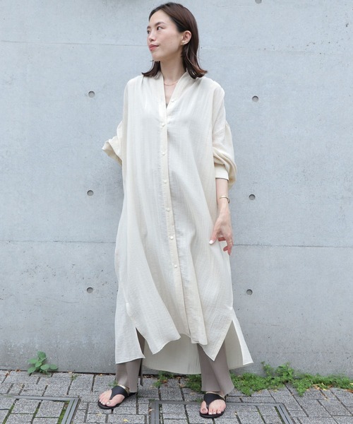 Chaos（カオス）の「スーリエプラムシャツワンピース（ワンピース