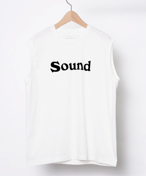 フレーバーティー ロゴT SOUND FLAVOR TEE レディース 国内正規品 メール便可能5 FLAVOR TEE フレーバーティー 半袖 Tシャツ ロゴT SOUND