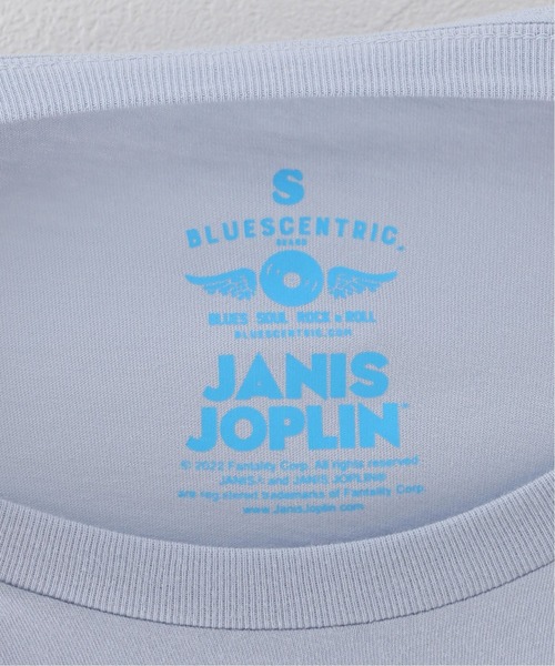 JOINT WORKS(ジョイントワークス)の「【BLUESCENTRIC/ブルースセントリック】JANIS JOPLIN FULL TILT POST(Tシャツ/カットソー・レディース・ホワイト/ブラック/ブラウン/サックスブルー・SMALL)」の20枚目の写真