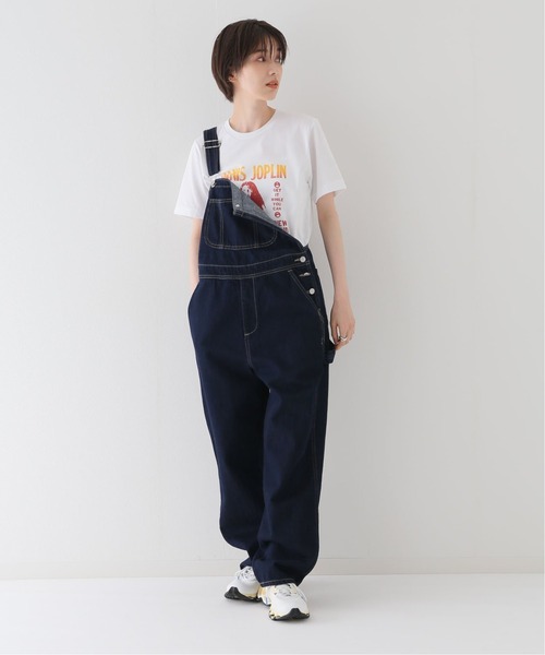 JOINT WORKS(ジョイントワークス)の「【BLUESCENTRIC/ブルースセントリック】JANIS JOPLIN FULL TILT POST(Tシャツ/カットソー・レディース・ホワイト/ブラック/ブラウン/サックスブルー・SMALL)」の7枚目の写真