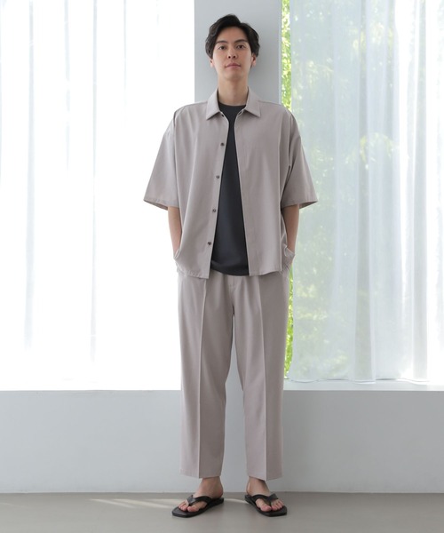 LAKOLE(ラコレ)の「【吸水速乾/接触冷感】CLEAR DRYアンクルパンツ / 276815(その他パンツ・メンズ・ブラック/ライトグレー/ベージュ/グリーン・MEDIUM/LARGE)」の5枚目の写真
