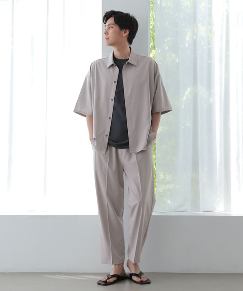 LAKOLE(ラコレ)の「【吸水速乾/接触冷感】CLEAR DRYアンクルパンツ / 276815(その他パンツ・メンズ・ブラック/ライトグレー/ベージュ/グリーン・MEDIUM/LARGE)」の6枚目の写真