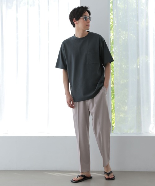 LAKOLE(ラコレ)の「【吸水速乾/接触冷感】CLEAR DRYアンクルパンツ / 276815(その他パンツ・メンズ・ブラック/ライトグレー/ベージュ/グリーン・MEDIUM/LARGE)」の10枚目の写真