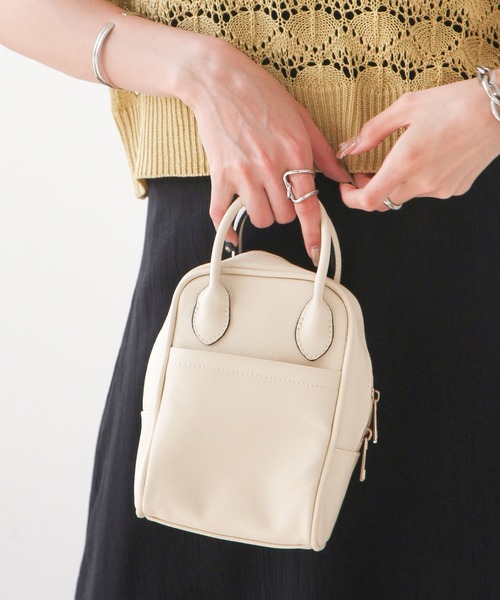 Chillfar(チルファー)の「2wayミニショルダーバッグ(ショルダーバッグ・レディース・ブラック/シルバー/イエロー/グリーン/アイボリー・FREE)」の18枚目の写真