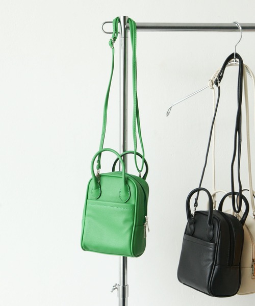 Chillfar(チルファー)の「2wayミニショルダーバッグ(ショルダーバッグ・レディース・ブラック/シルバー/イエロー/グリーン/アイボリー・FREE)」の17枚目の写真