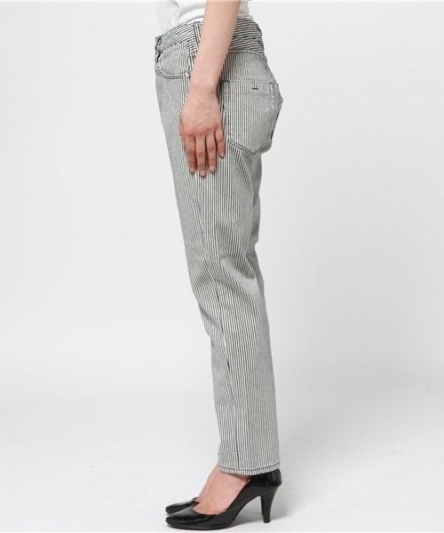 laboratory work（ラボラトリーワーク）の「ボーイフレンドパンツ（その他パンツ・レディース・ホワイト/ホワイト系その他/インディゴブルー・SMALL/MEDIUM）」の5枚目の写真