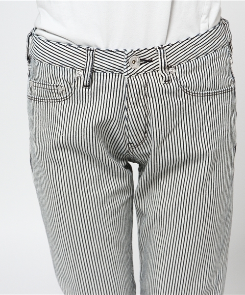 laboratory work（ラボラトリーワーク）の「ボーイフレンドパンツ（その他パンツ・レディース・ホワイト/ホワイト系その他/インディゴブルー・SMALL/MEDIUM）」の7枚目の写真