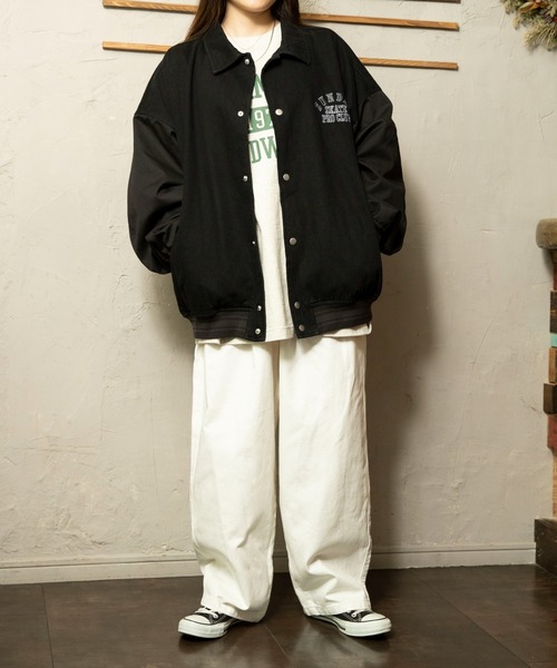 WEGO（ウィゴー）の「WEGO/デニムスタジャン（スタジャン・メンズ・ブラック/インディゴブルー/ライトインディゴブルー・MEDIUM/LARGE）」の10枚目の写真