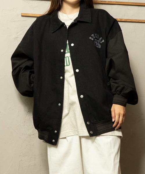 WEGO（ウィゴー）の「WEGO/デニムスタジャン（スタジャン・メンズ・ブラック/インディゴブルー/ライトインディゴブルー・MEDIUM/LARGE）」の11枚目の写真