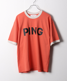 “国内exclusive”【PPSC/ピンポン サーフ クラブ for JS】PING PONG リンガーTシャツ