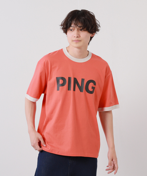 JOURNAL STANDARD（ジャーナルスタンダード）の「“国内exclusive”【PPSC/ピンポン サーフ クラブ for JS】PING PONG リンガーTシャツ（Tシャツ/カットソー・メンズ・オレンジ/ブルー系その他・MEDIUM/LARGE）」の5枚目の写真