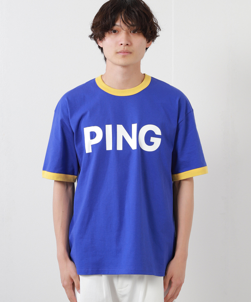 JOURNAL STANDARD（ジャーナルスタンダード）の「“国内exclusive”【PPSC/ピンポン サーフ クラブ for JS】PING PONG リンガーTシャツ（Tシャツ/カットソー・メンズ・オレンジ/ブルー系その他・MEDIUM/LARGE）」の7枚目の写真
