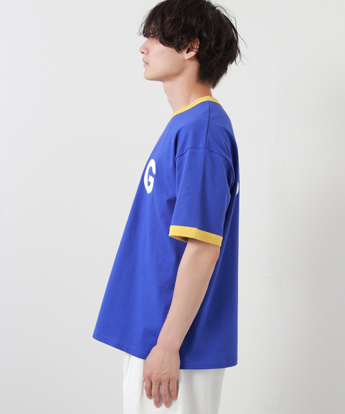 JOURNAL STANDARD（ジャーナルスタンダード）の「“国内exclusive”【PPSC/ピンポン サーフ クラブ for JS】PING PONG リンガーTシャツ（Tシャツ/カットソー・メンズ・オレンジ/ブルー系その他・MEDIUM/LARGE）」の8枚目の写真