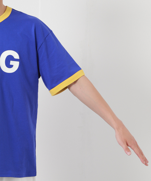 JOURNAL STANDARD（ジャーナルスタンダード）の「“国内exclusive”【PPSC/ピンポン サーフ クラブ for JS】PING PONG リンガーTシャツ（Tシャツ/カットソー・メンズ・オレンジ/ブルー系その他・MEDIUM/LARGE）」の12枚目の写真