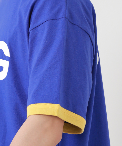 JOURNAL STANDARD（ジャーナルスタンダード）の「“国内exclusive”【PPSC/ピンポン サーフ クラブ for JS】PING PONG リンガーTシャツ（Tシャツ/カットソー・メンズ・オレンジ/ブルー系その他・MEDIUM/LARGE）」の13枚目の写真