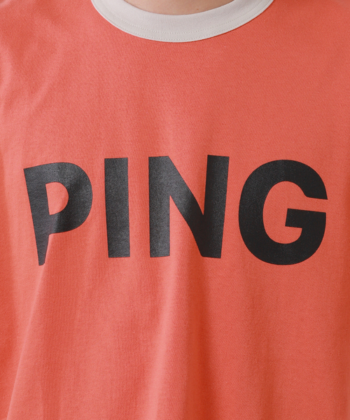 JOURNAL STANDARD（ジャーナルスタンダード）の「“国内exclusive”【PPSC/ピンポン サーフ クラブ for JS】PING PONG リンガーTシャツ（Tシャツ/カットソー・メンズ・オレンジ/ブルー系その他・MEDIUM/LARGE）」の15枚目の写真