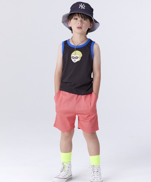 Life Support Products（ライフサポートプロダクツ）の「ストレッチタックショートパンツ（80～150cm）（その他パンツ・キッズ・ブラック/ピンク/マスタード/ベージュ/グリーン/ブラウン/チャコール/ブラック系その他/ブルー系その他・90/100/110/120/80/130/95/140/150）」の16枚目の写真