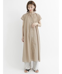 Lugnoncure | 【イージーケア】ギャザーワンピース(ワンピース)