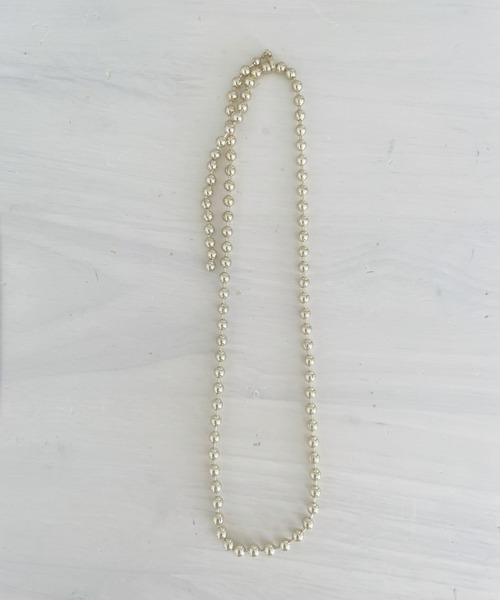 at12:03（アットイチニーゼロサン）の「ボールチェーンロングネックレス（ネックレス・レディース・シルバー/ゴールド・FREE）」の6枚目の写真