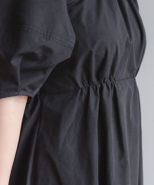 RETRO GIRL（レトロガール）の「バックデザインランタンスリーブワンピ（ワンピース・レディース・ブラック/ナチュラル/ブラウン・FREE）」の15枚目の写真