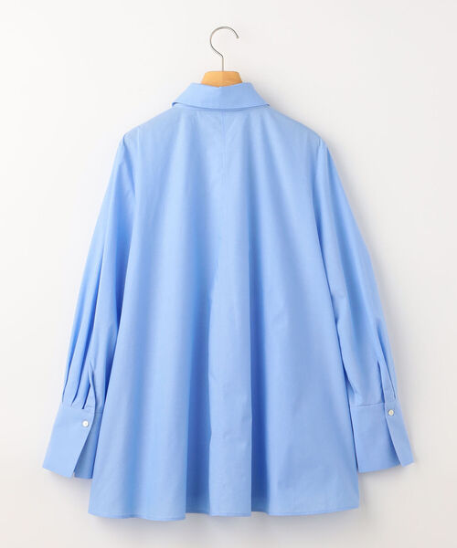 NOLLEY’S(ノーリーズ)の「◇【WEB限定】ボウタイ付きフレアシャツ(シャツ/ブラウス・レディース・オフホワイト/サックスブルー/ベビーピンク/ブルー系その他7・38)」の10枚目の写真