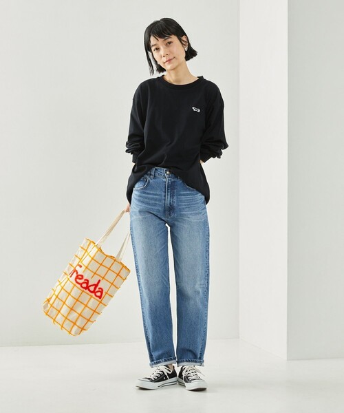 FREAK'S STORE（フリークスストア）の「TOWN CRAFT  × FREAK'S STORE/タウンクラフト　別注 ベーシックロンＴ（Tシャツ/カットソー・レディース・ブラック/ベージュ/オフホワイト/ピンク/その他・ﾌﾘ-）」の20枚目の写真