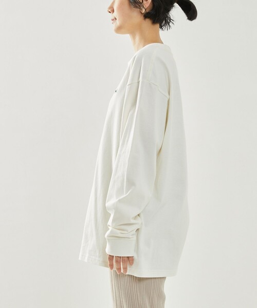 FREAK'S STORE（フリークスストア）の「TOWN CRAFT  × FREAK'S STORE/タウンクラフト　別注 ベーシックロンＴ（Tシャツ/カットソー・レディース・ブラック/ベージュ/オフホワイト/ピンク/その他・ﾌﾘ-）」の14枚目の写真