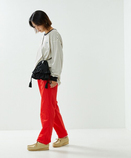 FREAK'S STORE（フリークスストア）の「TOWN CRAFT  × FREAK'S STORE/タウンクラフト　別注 ベーシックロンＴ（Tシャツ/カットソー・レディース・ブラック/ベージュ/オフホワイト/ピンク/その他・ﾌﾘ-）」の19枚目の写真