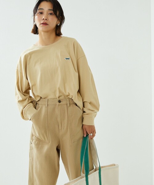 FREAK'S STORE（フリークスストア）の「TOWN CRAFT  × FREAK'S STORE/タウンクラフト　別注 ベーシックロンＴ（Tシャツ/カットソー・レディース・ブラック/ベージュ/オフホワイト/ピンク/その他・ﾌﾘ-）」の16枚目の写真