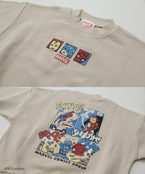 JAM & LINK（ジャムアンドリンク）の「MARVEL / マーベル キャラクタートレーナー（スウェット・キッズ・A/B/C/D/E/F/G/H・110cm/100cm/120cm/130cm/140cm）」の20枚目の写真