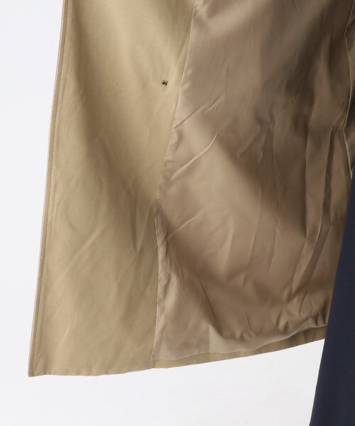 新品 オペークドットクリップ コットン ギャバ トレンチコート L 大きめ 新品 オペークドットクリップ コットン ギャバ トレンチコート L