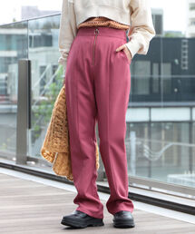 Ray BEAMS | Ray BEAMS / フロント ジップ フレア パンツ(その他パンツ)