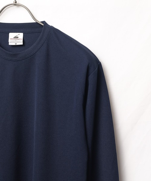 BEES BEAM(ビーズビーム)の「★BEES BEAM★ファイバードライ ロングスリーブTシャツ(Tシャツ/カットソー・レディース・ブラック/ネイビー/ホワイト・LARGE/X-LARGE/MEDIUM)」の9枚目の写真