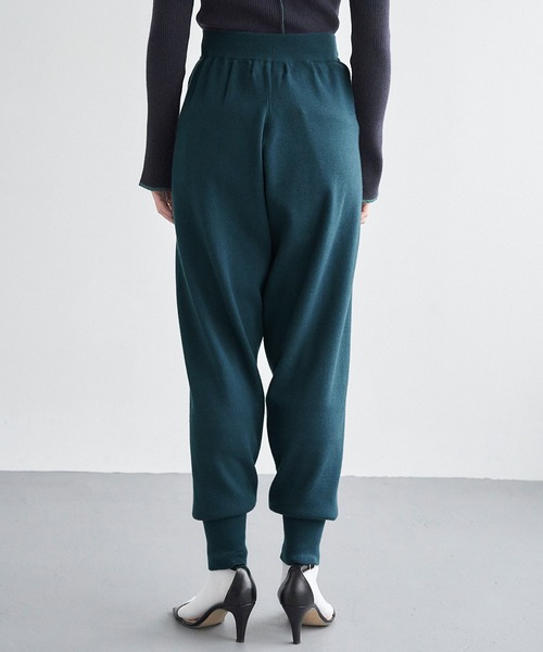 Chaco closet(チャコ クローゼット)の「ドローコードニットジョガーパンツ(その他パンツ・レディース・グリーン/ブラック/アイボリー/ワイン/杢グレー・S/M)」の16枚目の写真